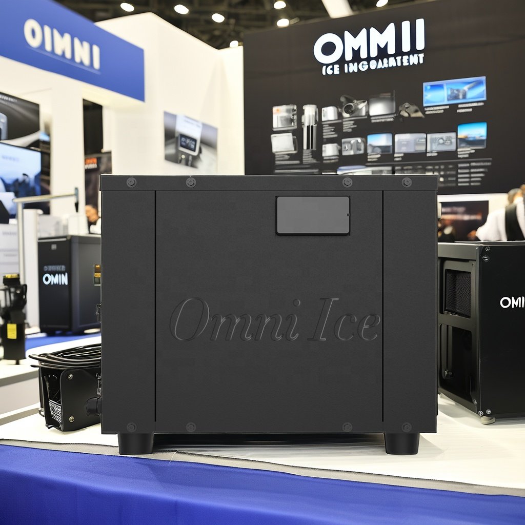 OMNI Custom Logo 2/3 HP Water Chiller for Bath Ice Plunge Blast Cold Water with Pump Motor and Compressor 220V Voltage