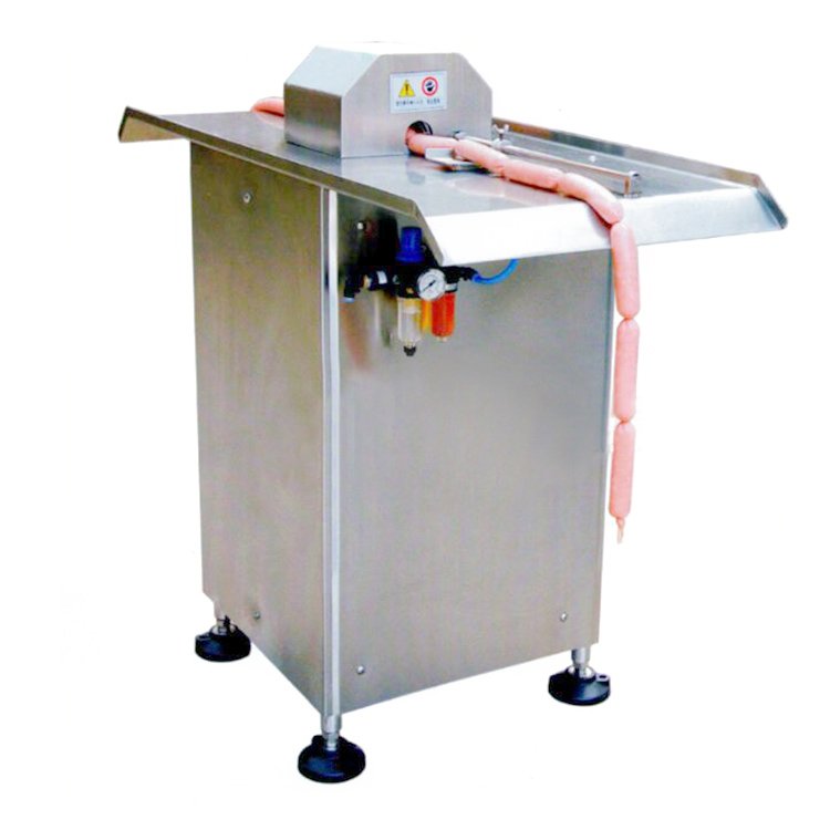Double Staple U-shape Auto Food Sausage Tying Clipper Clipping Machine Burger and Sausage Production Line