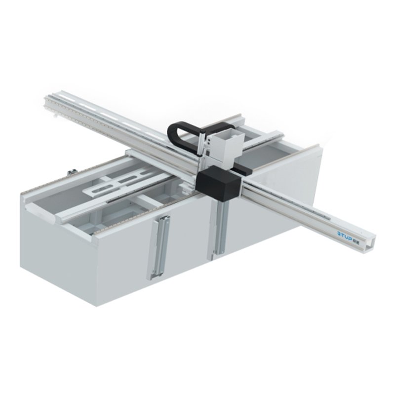 R-TUP Automatic Label Print Tool Change Spindle CNC Cutting Production Line Two Lines CNC Router