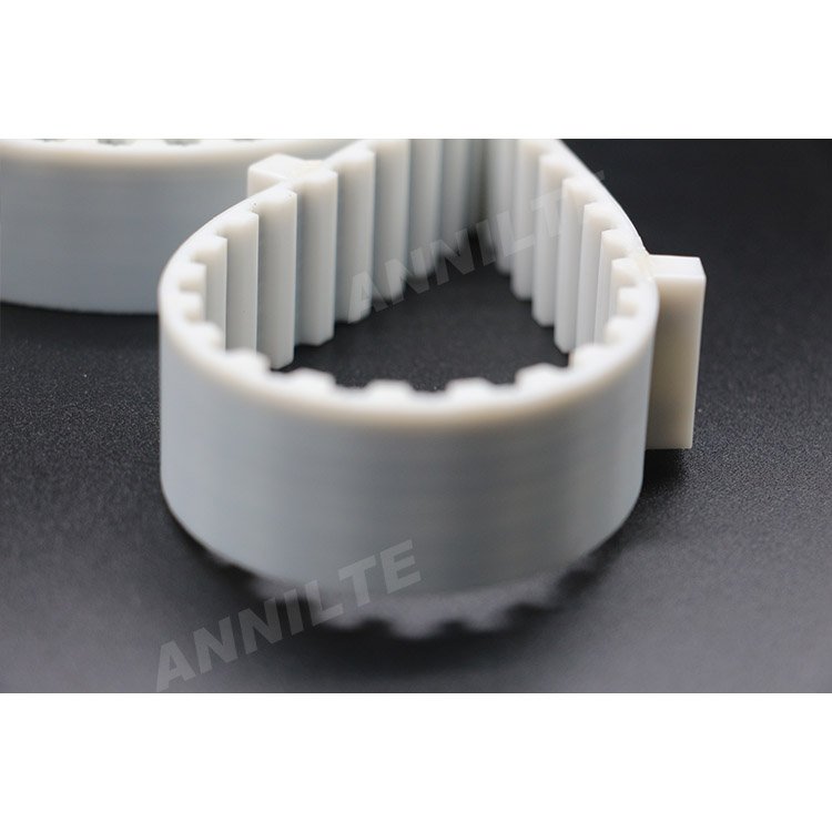 Annilte special pu timing belt pu drive belt htd3M 5M 8M steel cord timing belt with baffles