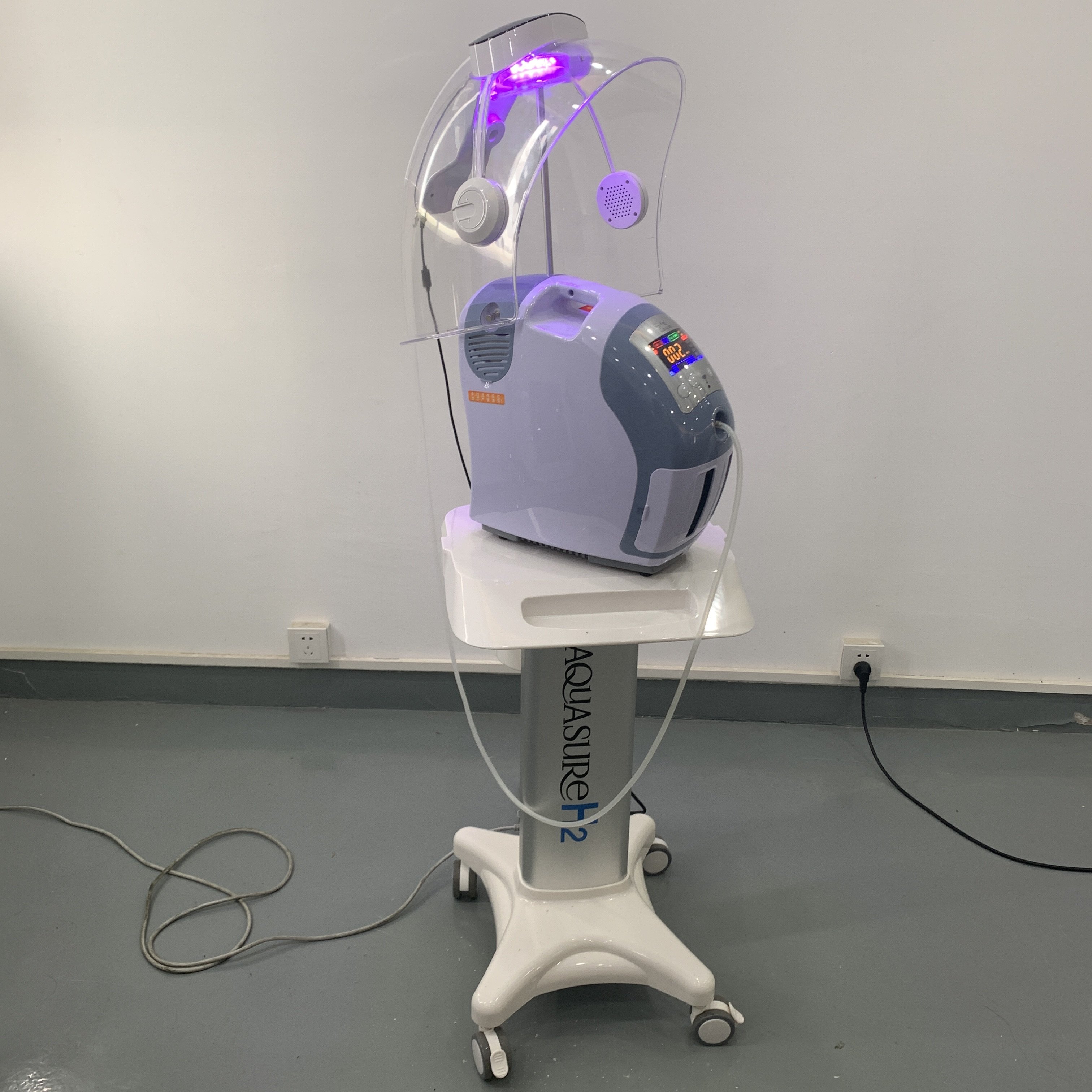 Led Dome Light Oxygen Jet Peeling Facial Beauty Machine Repair and Nurse the Damaged Skin Care Equipment