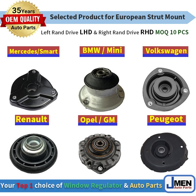 Jmen for FIAT IDEA LINEA MAREA MOBI Strut Mount Bearing Rubber Boot Buffer pickup car Suspension Part