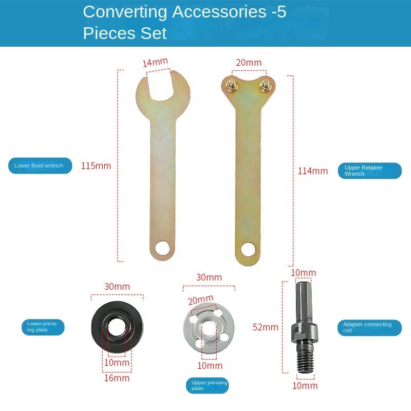 Manual drill variable Angle grinder connecting rod accessories Modified polishing machine Polishing machine multi-function