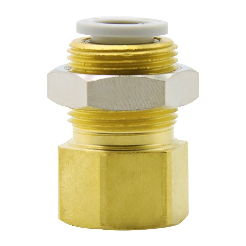 2024 New Product Gas Pipe Connection Pneumatic Joint Working Medium air Brass Material