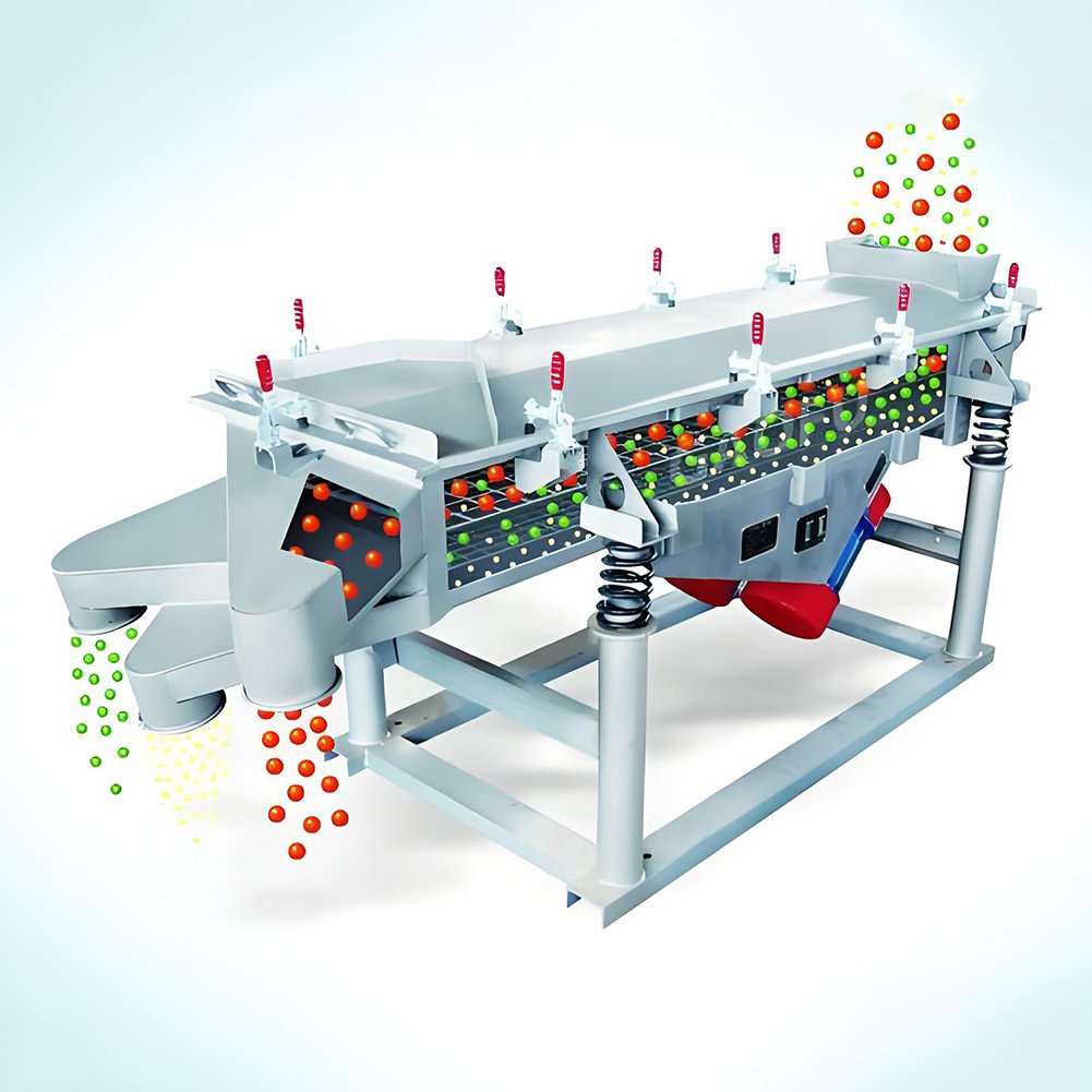 FBD Sand and Gravel Separator Machine for Sale Sand Grain Linear Vibrating Separator Machine