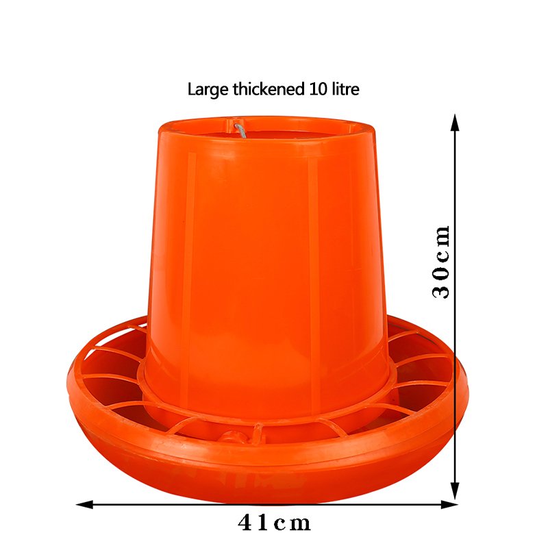 High Quality Poultry Automatic Chicken Eating Feeder Yellow Jar Kit Diy Duck and Chicken Feeder Barrel for Farm Equipment