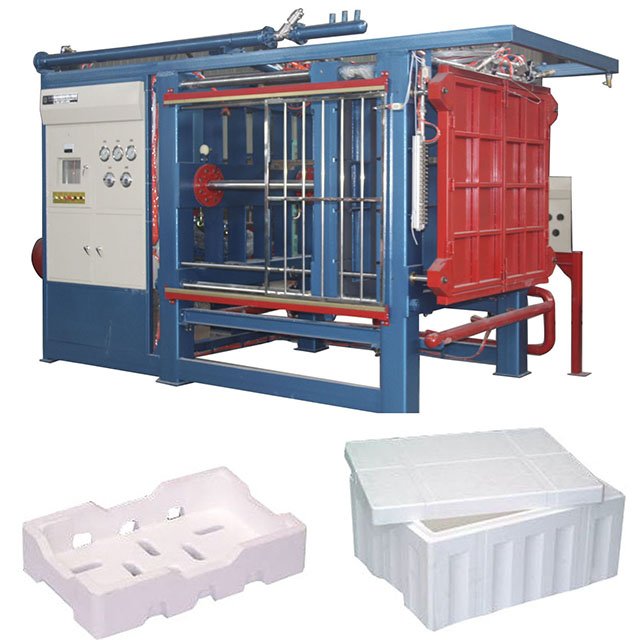 Eps Floor Heating Food/fruit Box Moulding Machine Production Line Auto Shape Moulding Eps Machine