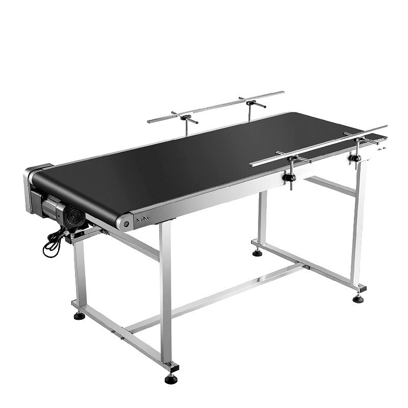 Adjustable Speed Standard 1500mm Customizable Industry Conveyor Belt for Inkjet Laser Coding