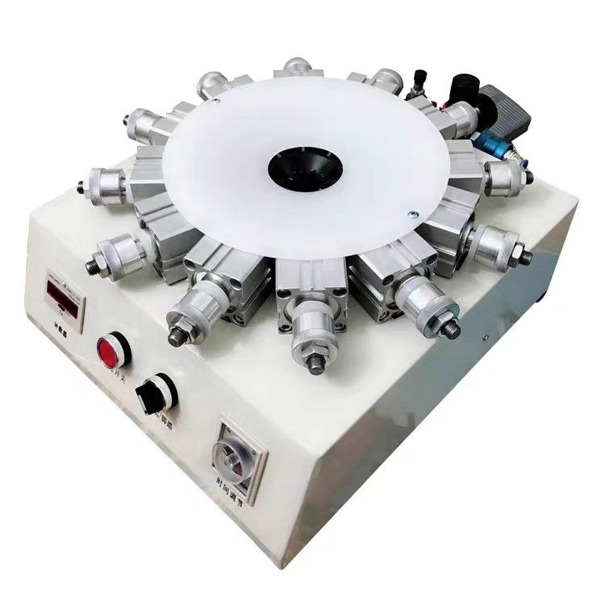 Manual Riveting Machine B222 LED Punching Machine for Lamp Holder Locking and Light Measurement