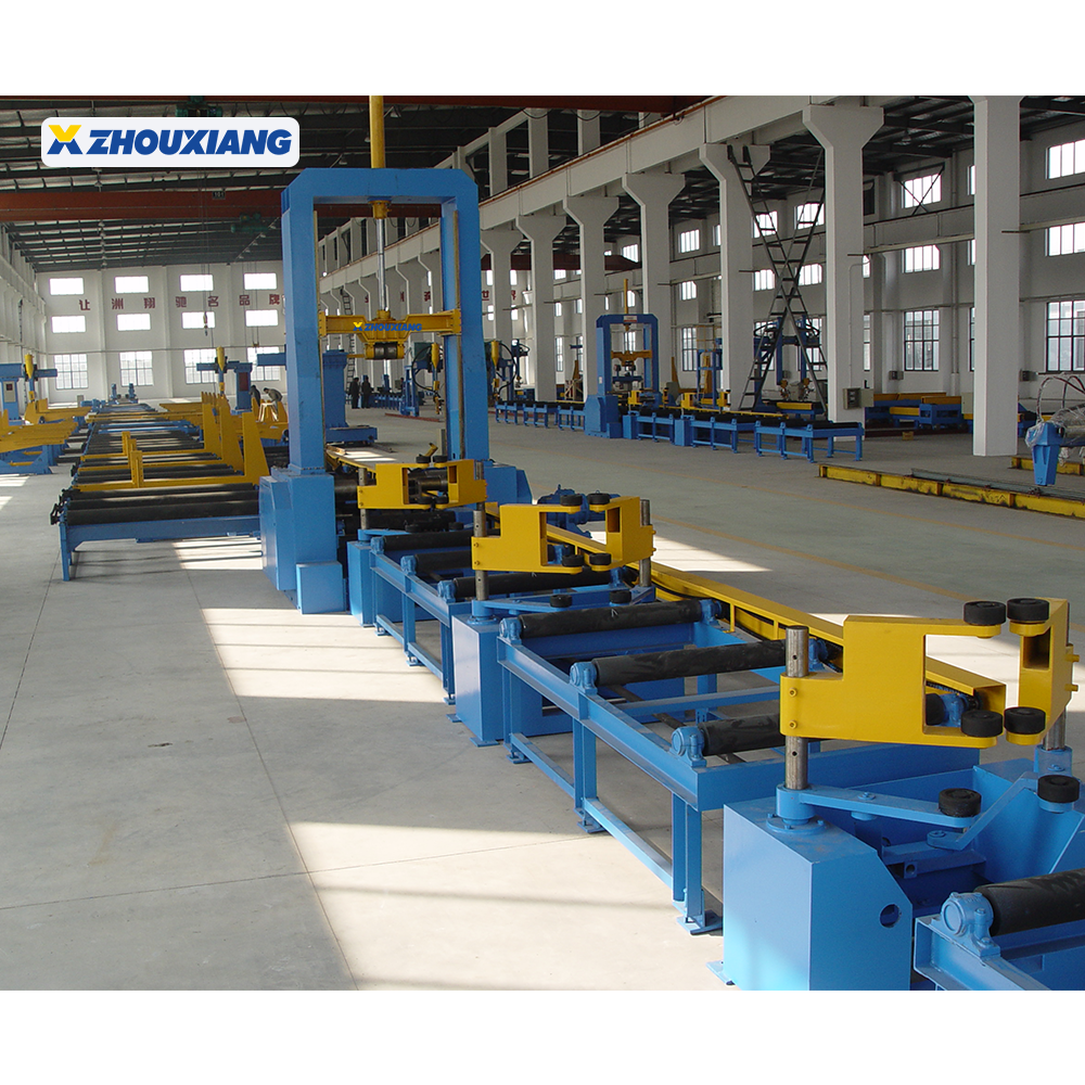 High Productivity H Beam Assembly Line H Beam Assembly Welding Machine