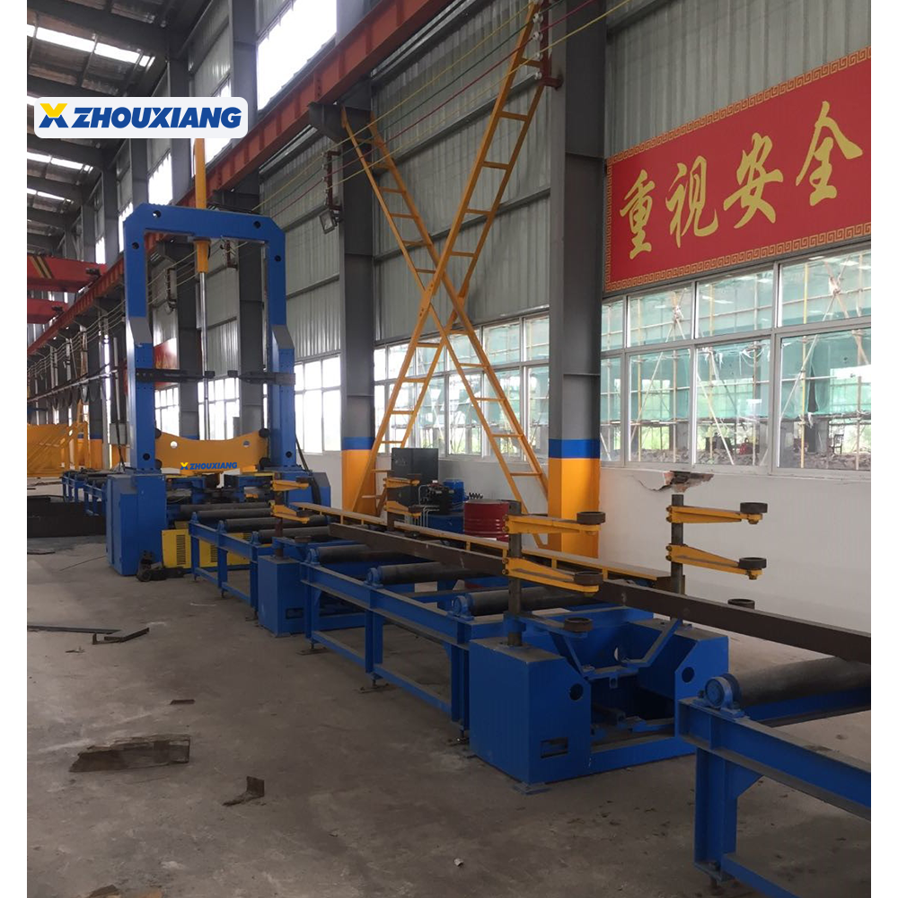 High Productivity H Beam Assembly Line H Beam Assembly Welding Machine