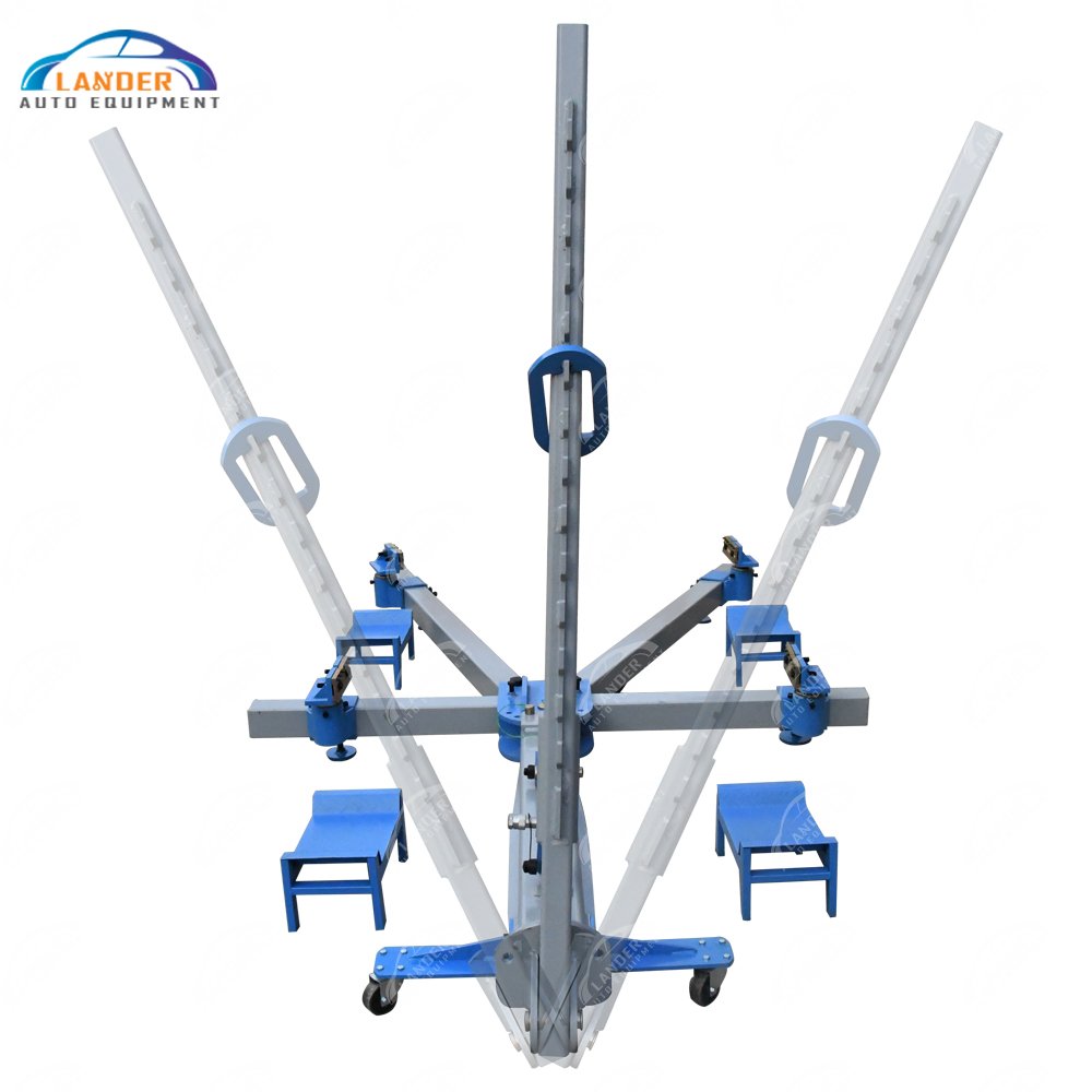 10 Ton Capacity 4 Clamp Portable Car Body Repair Bench