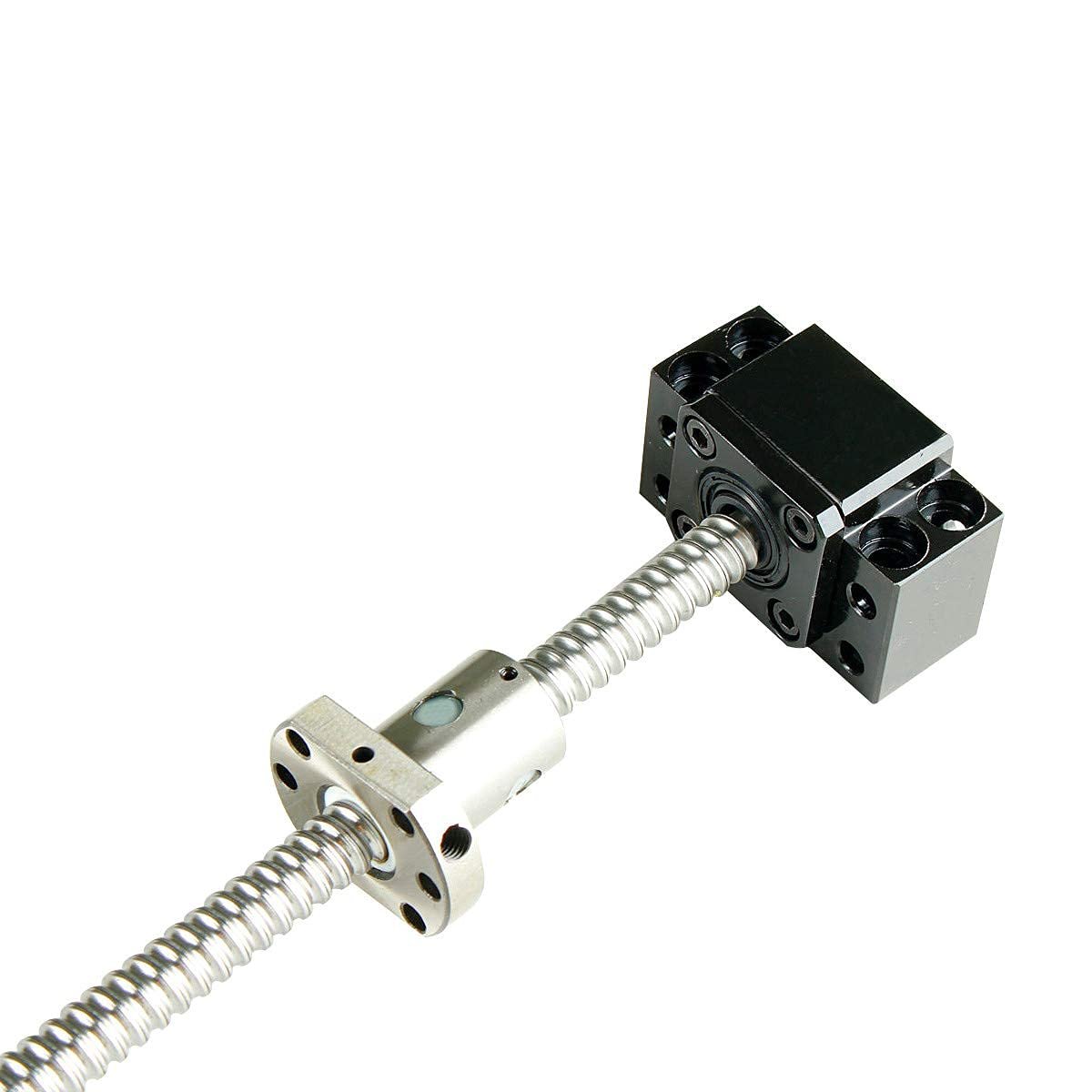 SFU1605 L100mm Rolled Ball Screw C7 With End Machined + 1605 Ball Nut + BKBF12 End Support + Coupler For Cnc Parts
