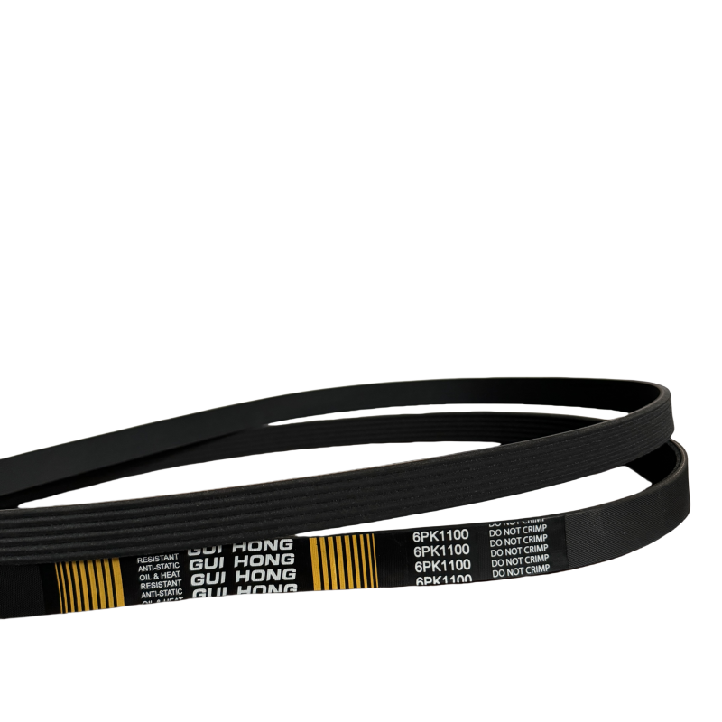 High Quality Double Teeth Sided mitsubochi courroie Pk Dongil Vbelt V Ribbed From China Deutz Engine Epdm Fan Belt