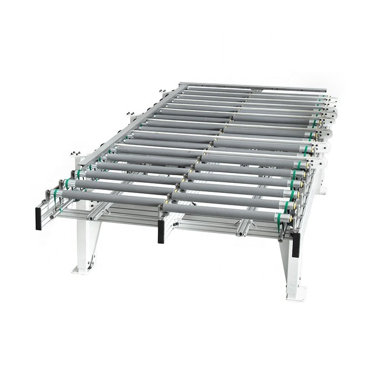 Automatic Edge Banding Machine Production Line with Auto Feeder and Roller Table