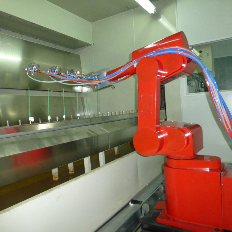 High-Quality Paint Jobs for Automated Spraying Robot Arm