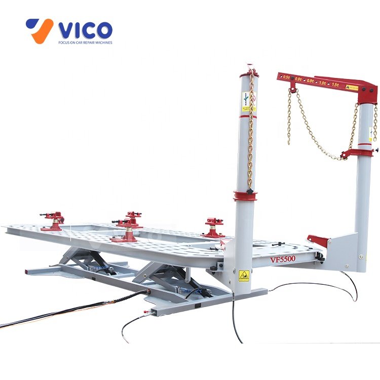 VICO Car Repair Shop Equipment Vehicle Frame Straightening Machine Collision Auto Body Frame Machine Chassis Liner #VF5500