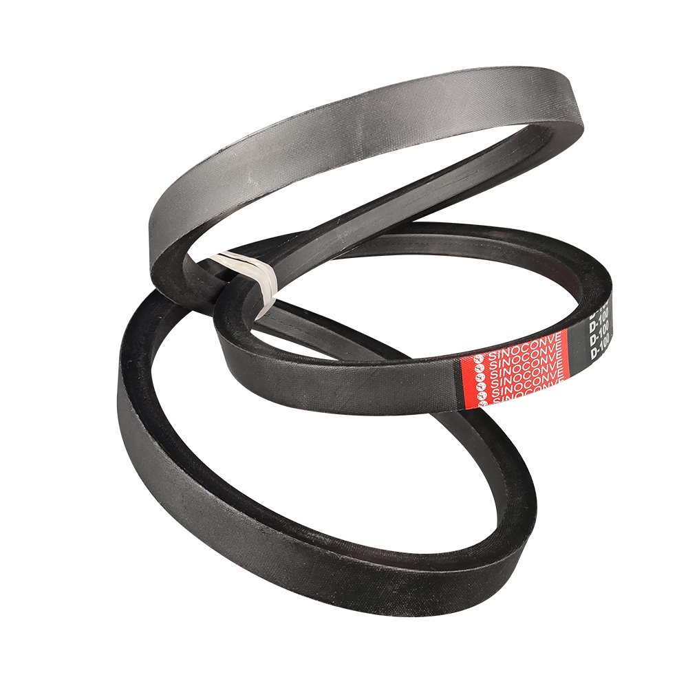 Type 3V 5V 8V Industrial Wrapped Rubber V Belt for Machine