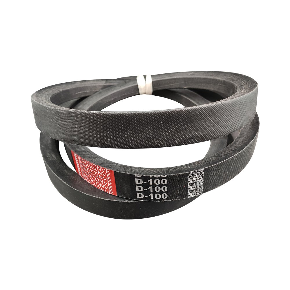 Type 3V 5V 8V Industrial Wrapped Rubber V Belt for Machine