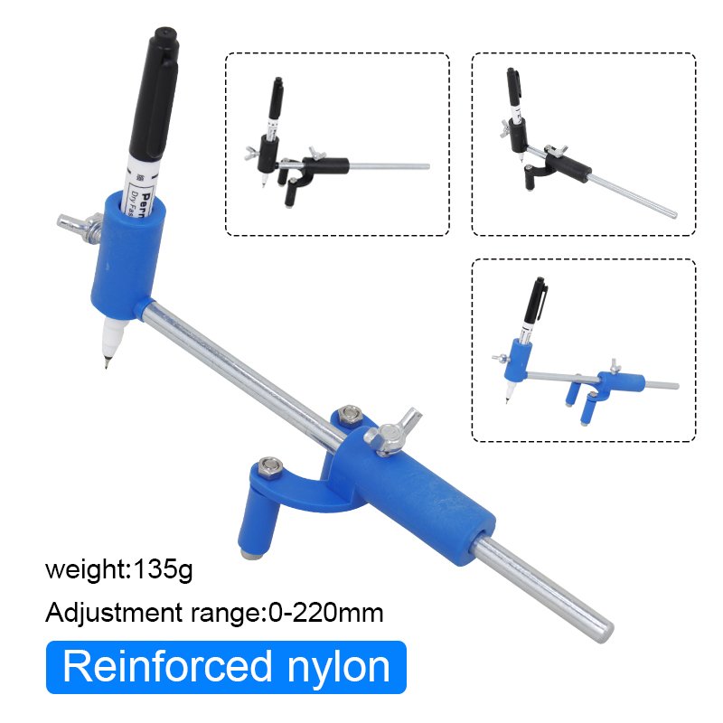 Wheel Arch and Dent Fix Equipment Auto Car Body Line Marker Tool With 2 Pencil