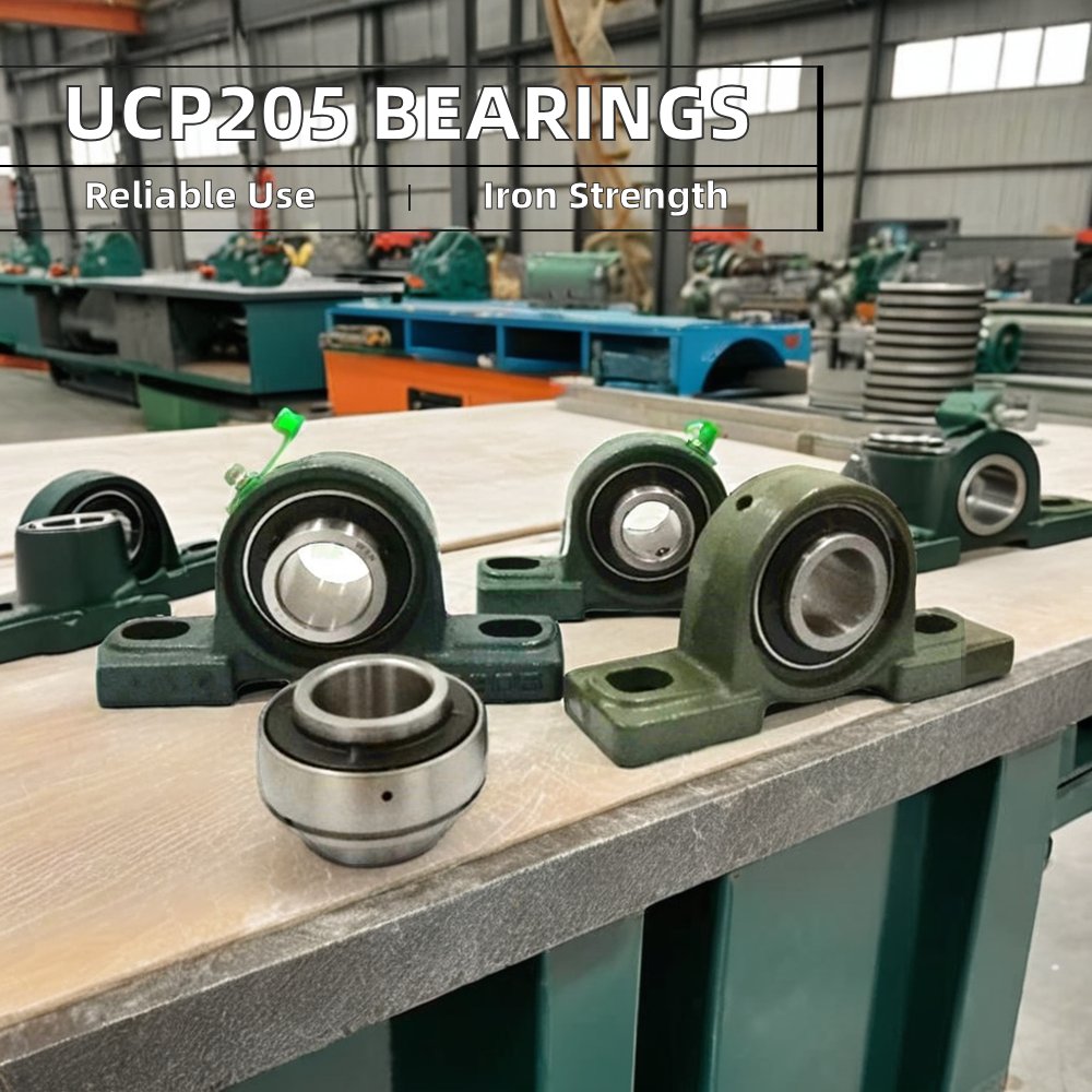YQHQ 65 Steel Pillow Block Bearing Housings Insert UCP205 Ball Bearing for Machinery Grease Lube P6 Precision Rating