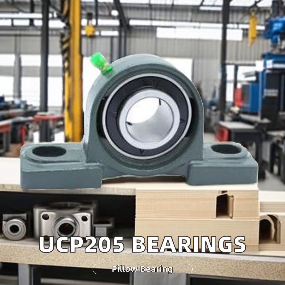 YQHQ 65 Steel Pillow Block Bearing Housings Insert UCP205 Ball Bearing for Machinery Grease Lube P6 Precision Rating