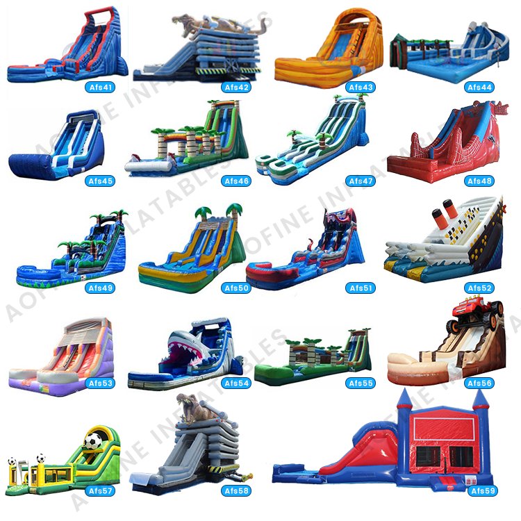 Cheap Water Slides Backyard Commercial Waterslide Body Roaring Inflatable Slide for Adults