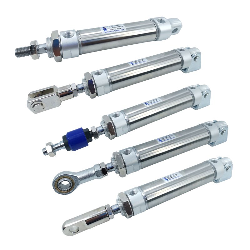 Dual Rod Pneumatic Air Cylinder Pneumatic Cylinder 400mm Stroke Pneumatic Cylinder For Bottle Blowing Machine