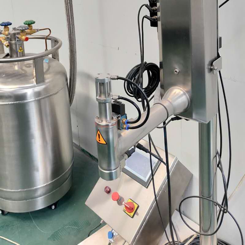 Cheap Factory Price Liquid Nitrogen Injector Filling Machine Dosing with High Quality