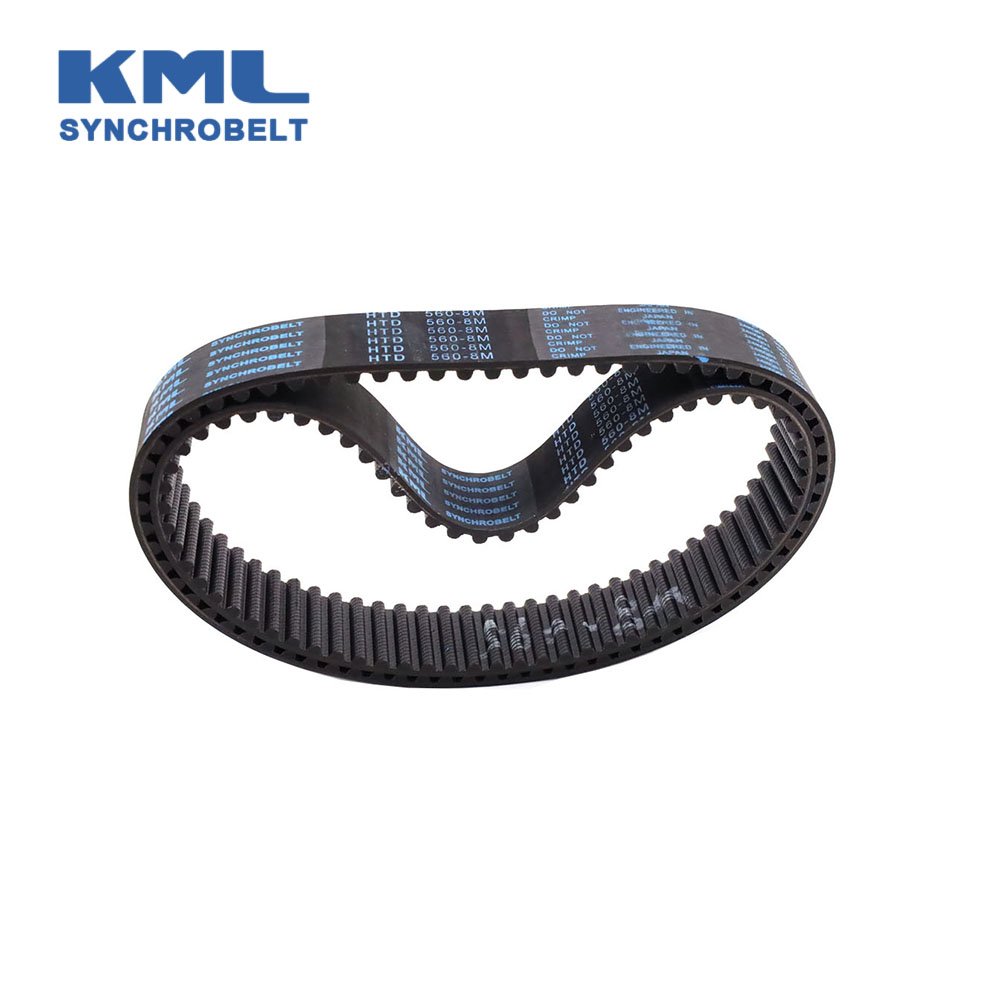 HTD 8M 560 16mm 25mm Timing Belt Length 560mm Width 15/16/20mm 25/30mm Pitch 8mm Teeth 70 Rubber HTD8M S8M Timing Belts