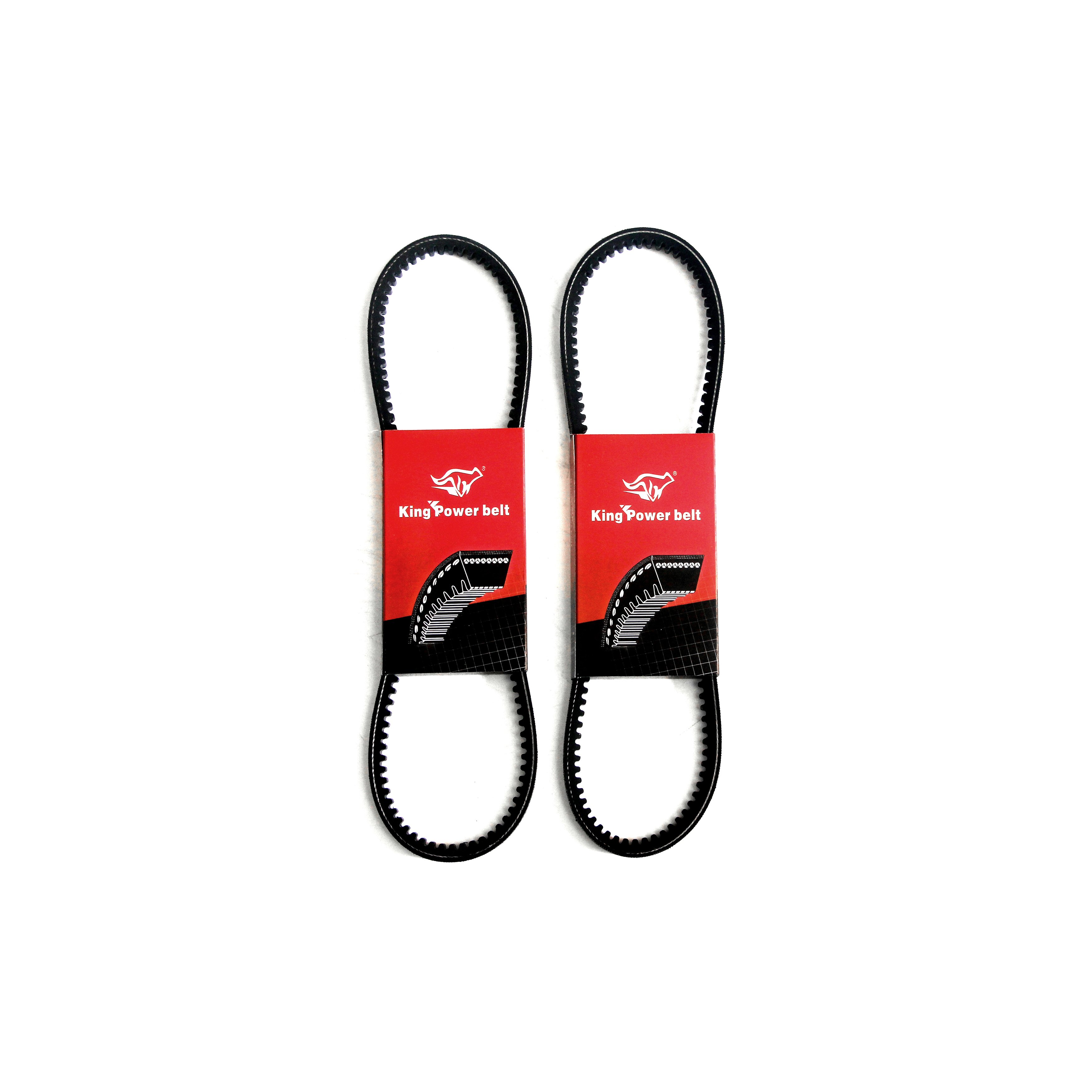 High Quality KingPower Rubber COGGED V BELT Transmission Belts Mechanical Parts scooter drive belt