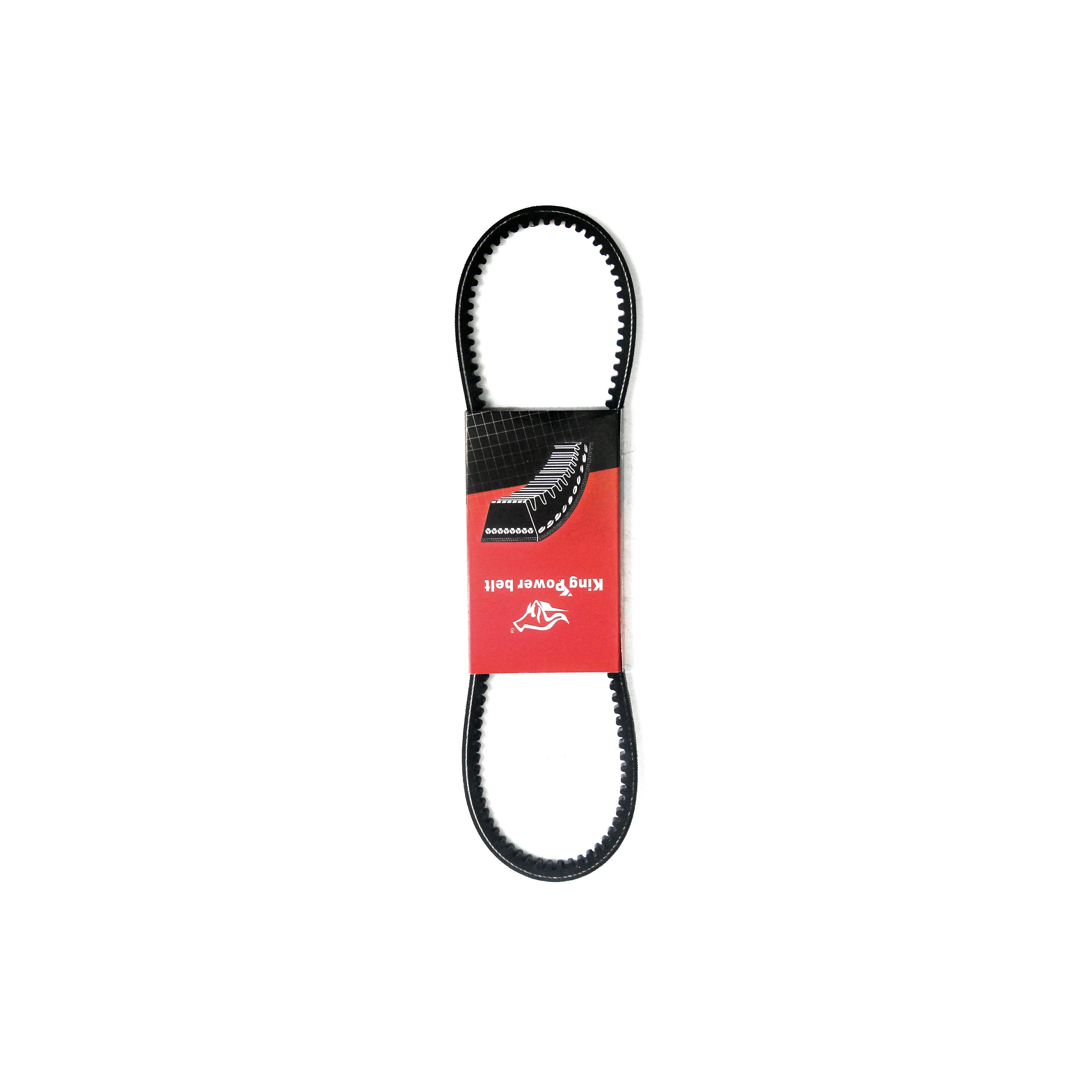 High Quality KingPower Rubber COGGED V BELT Transmission Belts Mechanical Parts scooter drive belt