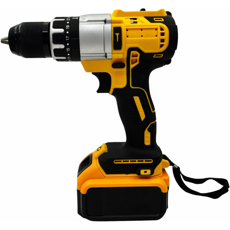 Wholesale 21V high power lithium electric impact drill punching 13mm multifunctional hand drill full Set of accessories