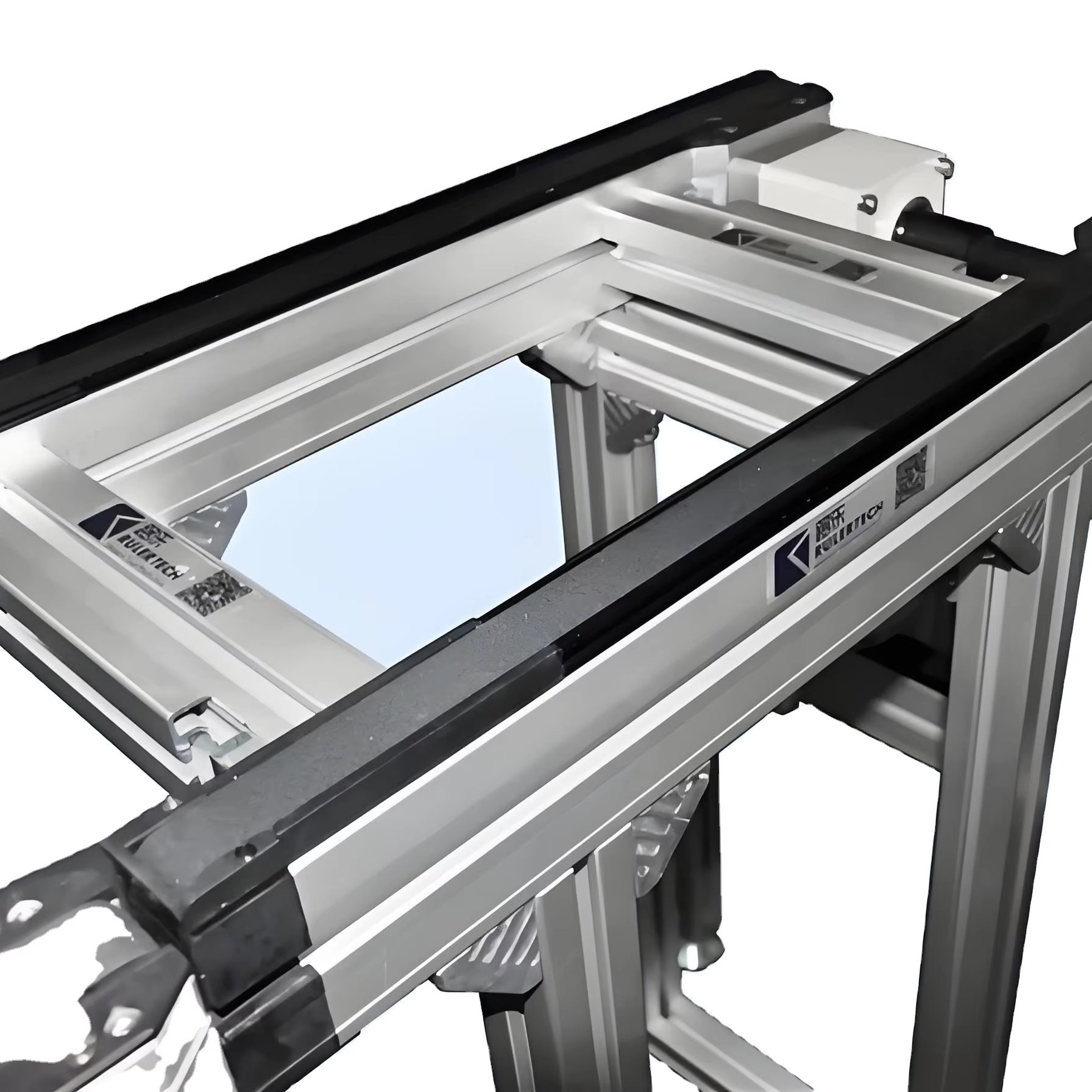 Transmission Belts Center Drive Timing Belt Conveyors 50mm Width Belt Photovoltaic Panels Conveyor