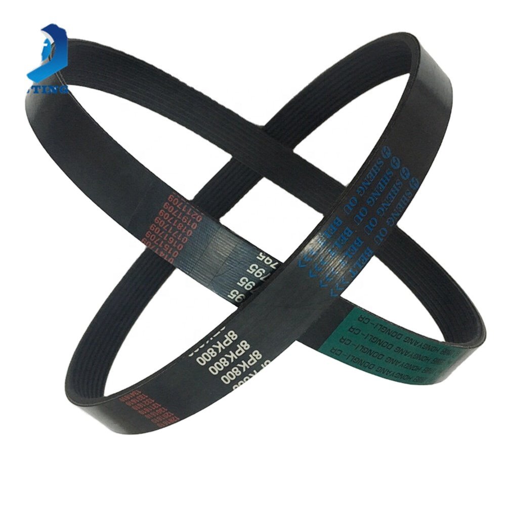 Factory Direct Sale 5Pk777 Belt 5Pk2085 4Pk 830 5Pk1257 5Pk1215 5Pk1212 5Pk990 Bando fan ribbed v belt 2stroke