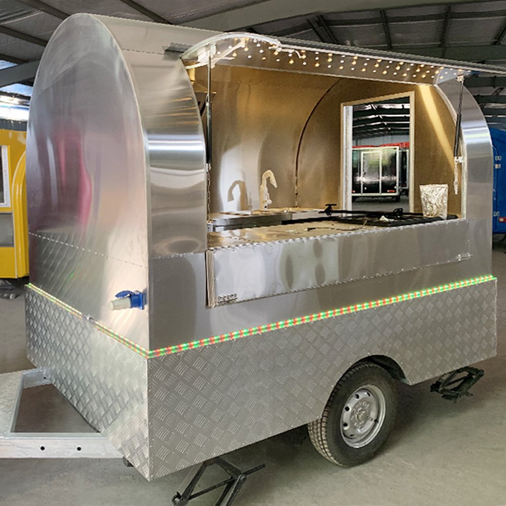 Hamburger Food Truck Hot Dog Stand Restaurant Food Trailer Mini Mobile Coffee Truck for Sale NZ