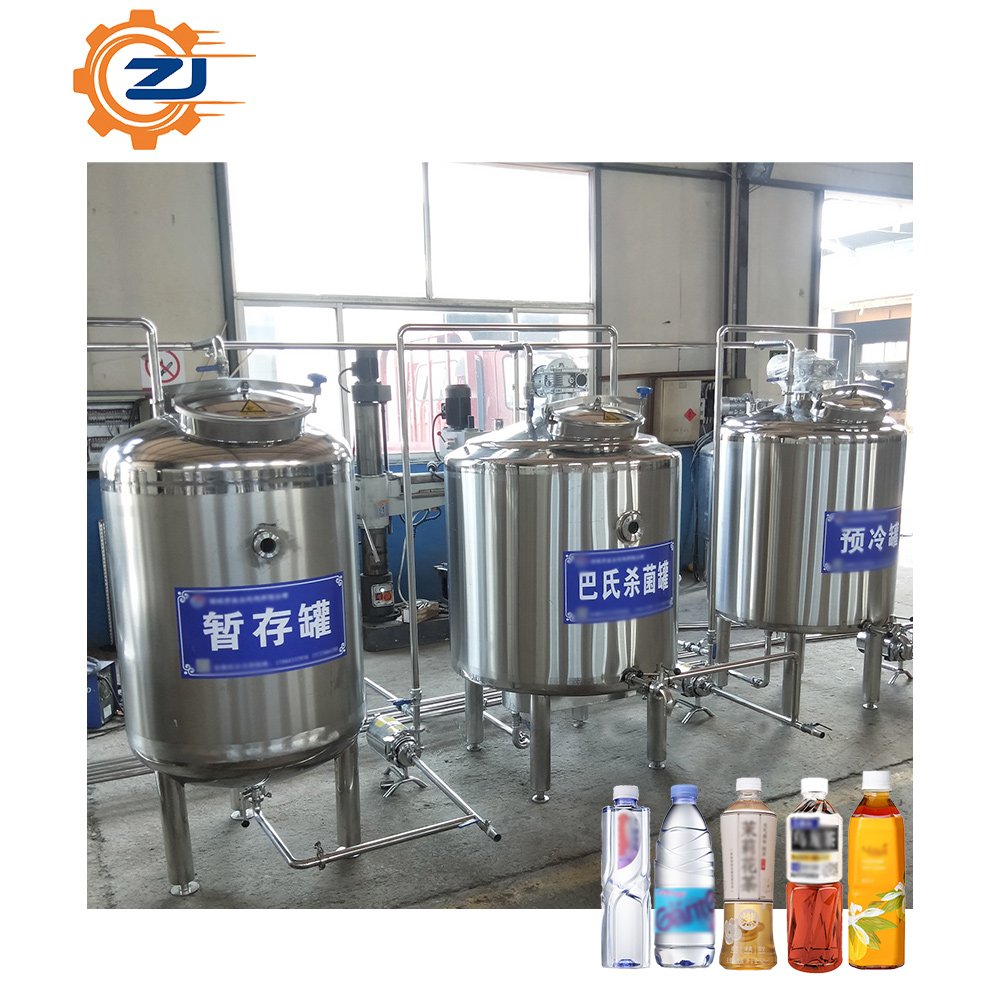 Factory Customized Full-auto 38-volt Juice Production Line Beverage Production Line