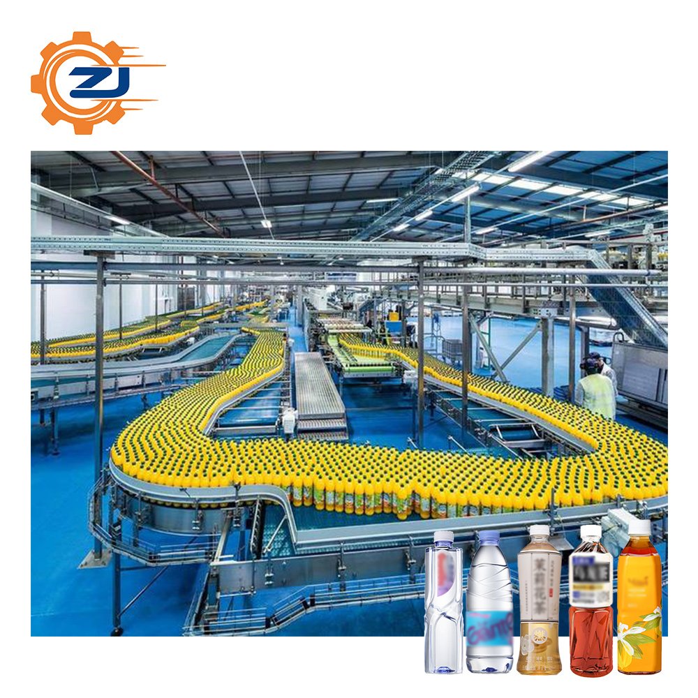 Factory Customized Full-auto 38-volt Juice Production Line Beverage Production Line
