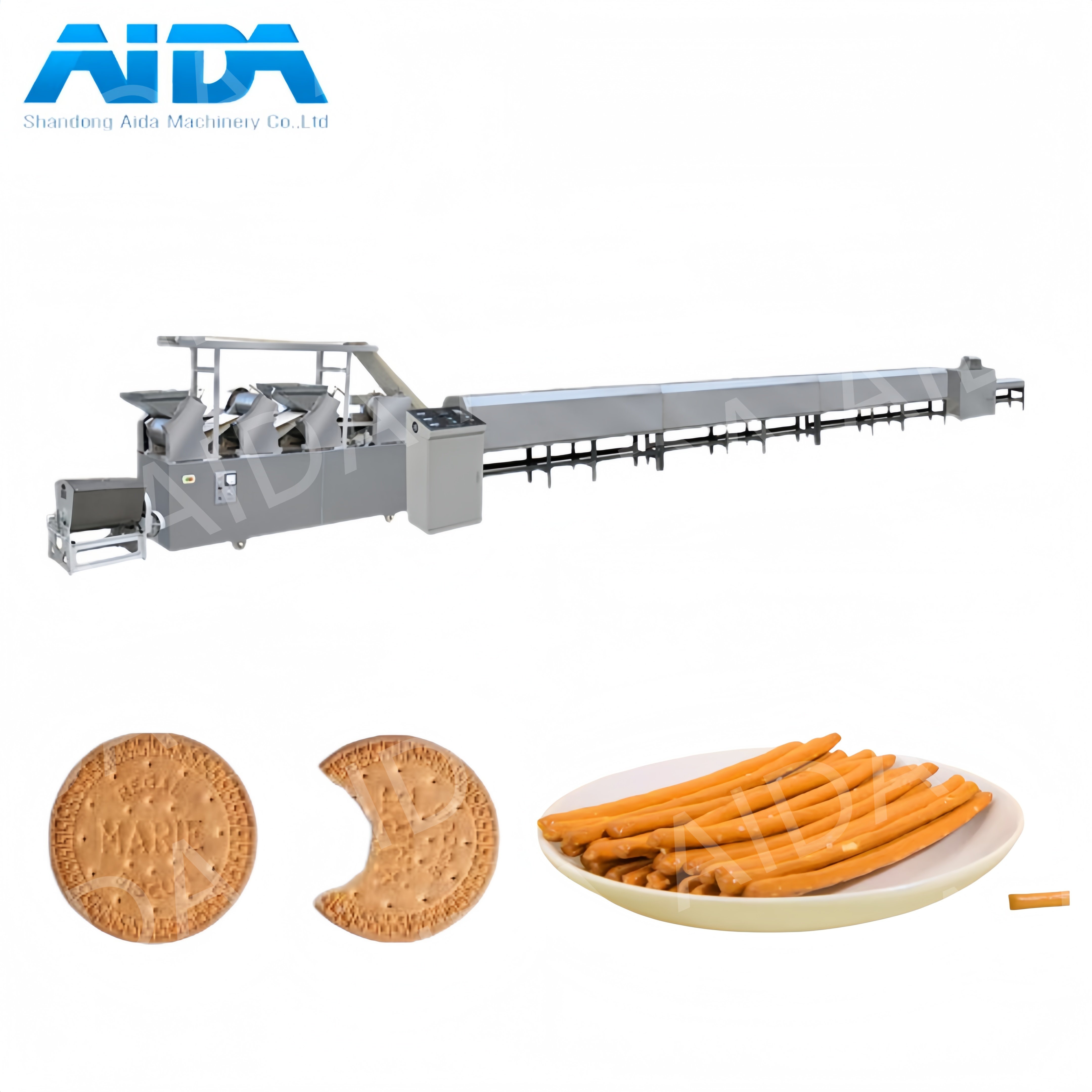 Pretzel Bath Biscuit Production Equipment Automatic Pretzel Biscuit Production Line