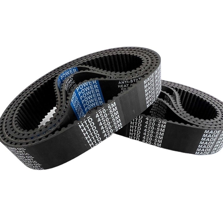 Industrial Transmission Rubber Timing Belt Htd 8M 14M 20M Closed Timing Belts