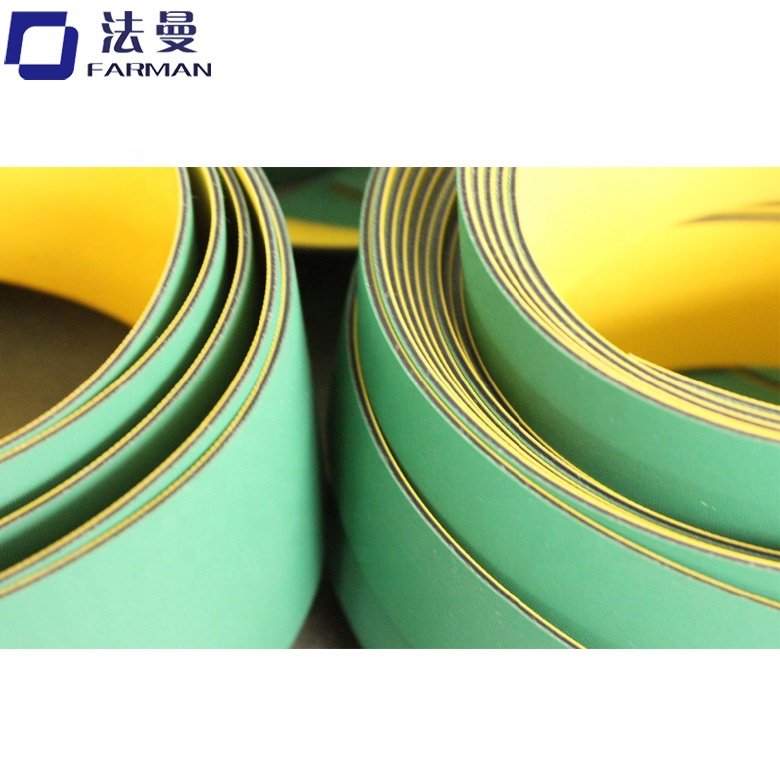High Speed Nylon Power flat belt, Wear Resistant Heat Resistant Transmission Belt , nylon base beltindustrial flat conveyor belt