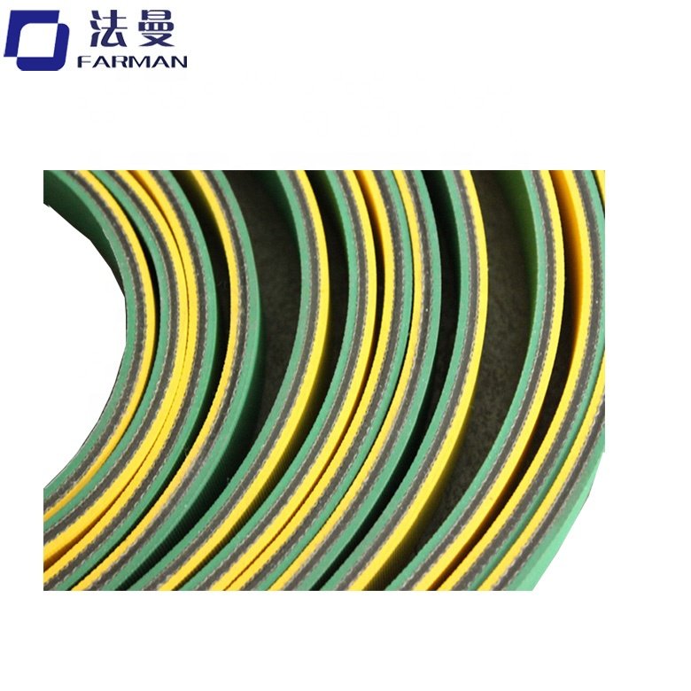 High Speed Nylon Power flat belt, Wear Resistant Heat Resistant Transmission Belt , nylon base beltindustrial flat conveyor belt