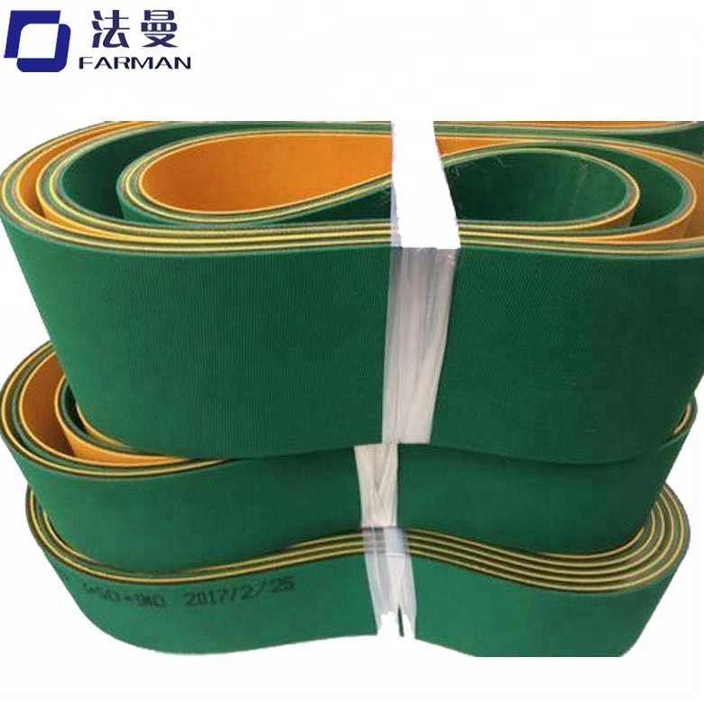 High Speed Nylon Power flat belt, Wear Resistant Heat Resistant Transmission Belt , nylon base beltindustrial flat conveyor belt