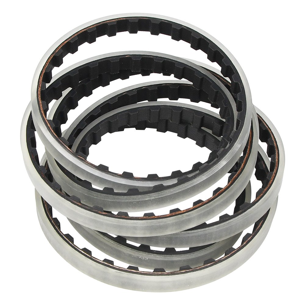 Perfect performance customized PU elastomers coated rubber timing belt tooth belt for industry