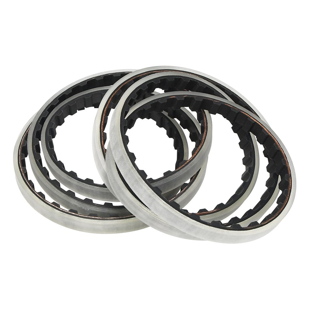 Perfect performance customized PU elastomers coated rubber timing belt tooth belt for industry
