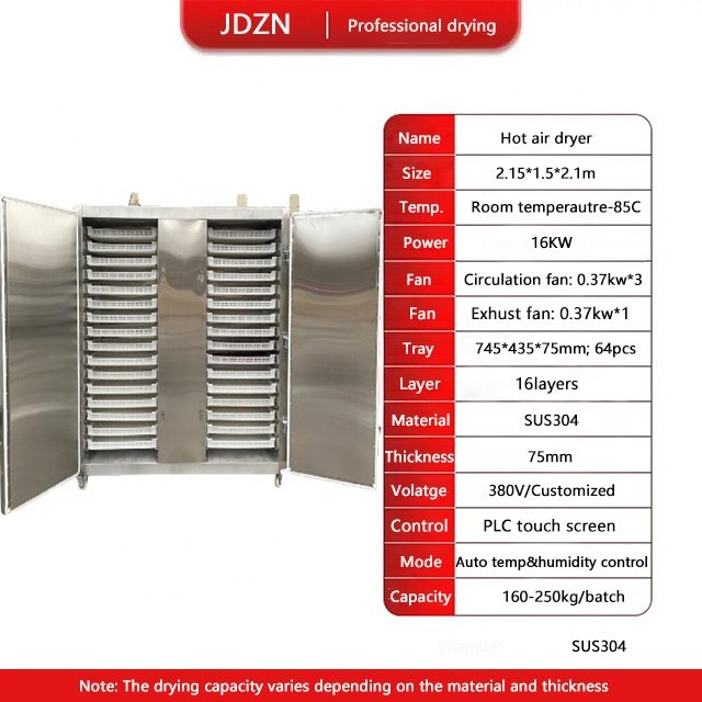Efficient and Energy-saving Copra Dryer Machine Full Body Dryer Paper Dryer Machine