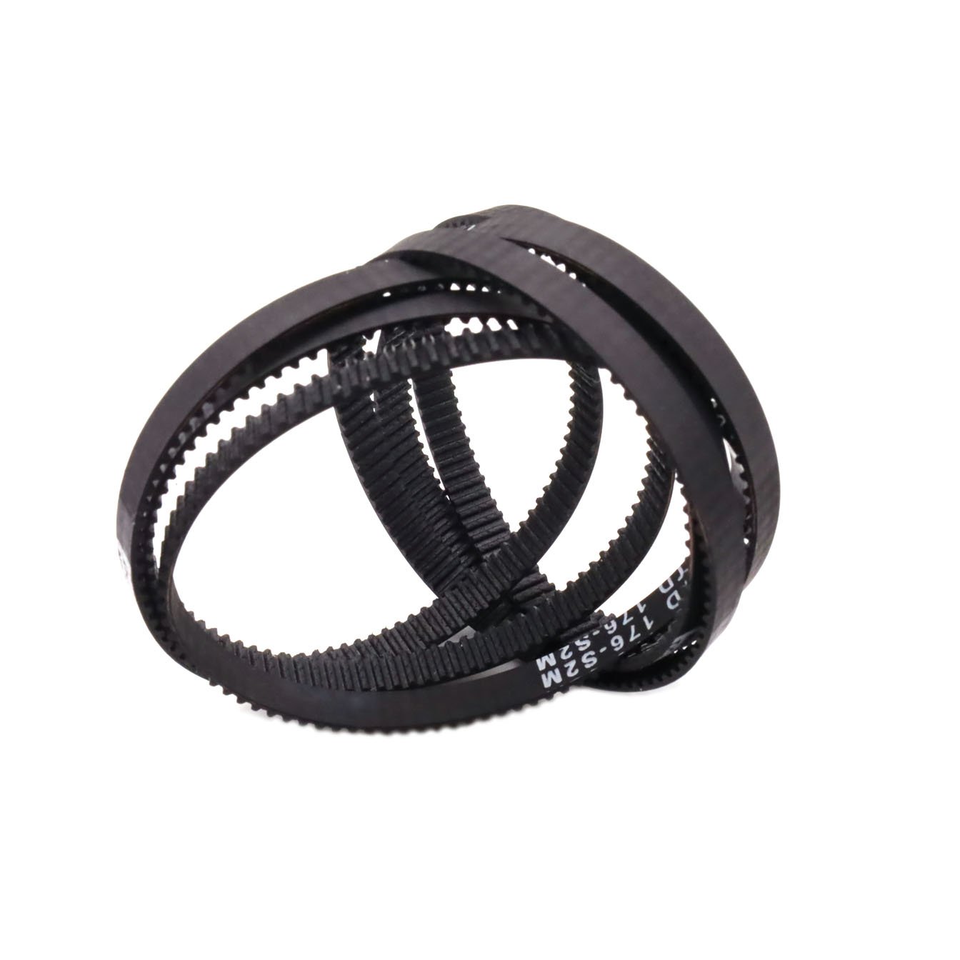 High Torque S2M 176 Timing Belt 88 TeethTiming Belt Pitch 2mm width 4 6 10 15mm STS STD S2M Closed-loop rubber industrial belt