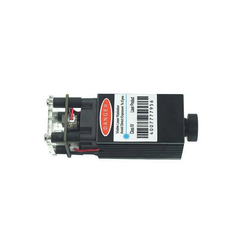 High Power 450nm 1.6W Adjustable Focal Engraving Laser Module Laser Cutting Head CNC Machine Engraver Accessory