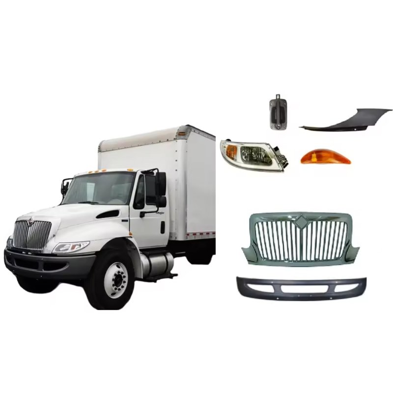 American Truck Parts Manufacturer for HINO, International, Mack, Volvo VNL, Kenworth, Freightliner Truck Body Parts