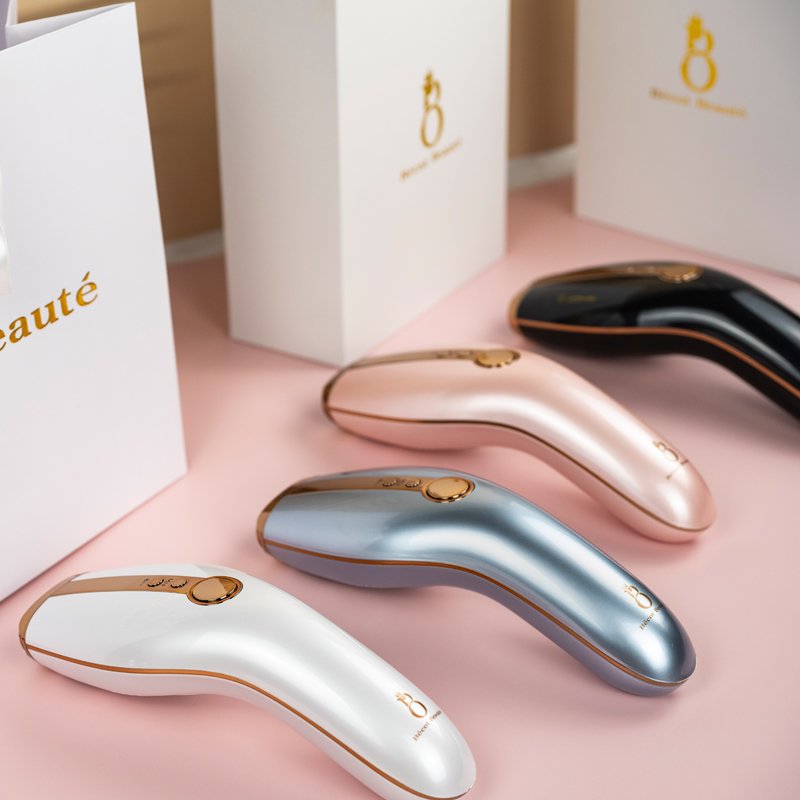 Portable IPL Hair Removal Machine Becot Beaute Sapphire Cooling Bodi Hair Removal Device Woman Hair Removal Equipment